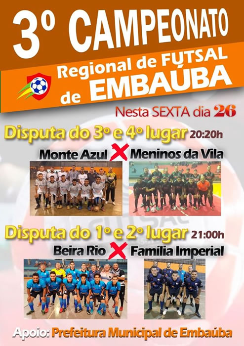 Cartaz do campeonato